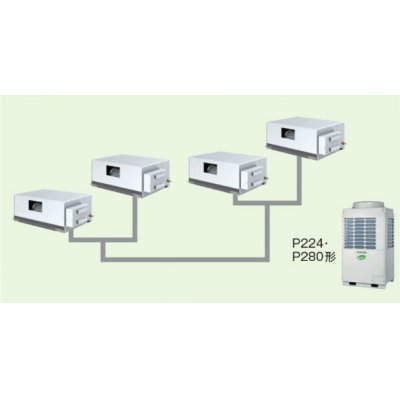 画像1: 東京・茨城・栃木・群馬・埼玉・千葉・神奈川・業務用エアコン　東芝　天井理込形　ダクトタイプ　同時ダブルツイン　ワイヤードリモコン　省工ネneo　ADSF28055M　P280（10馬力）　スーパーパワーエコキュープ　三相200V