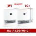 画像1: 暖房　加湿セラミックファンヒーター　HX-F120（C)(W)　【関東】 (1)