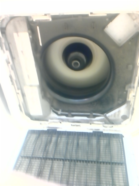 画像: SANYO/三洋電機　業務用エアコン修理　エラーコード・P12　天井カセット形4方向吹き出し　施工日：2016年9月2日